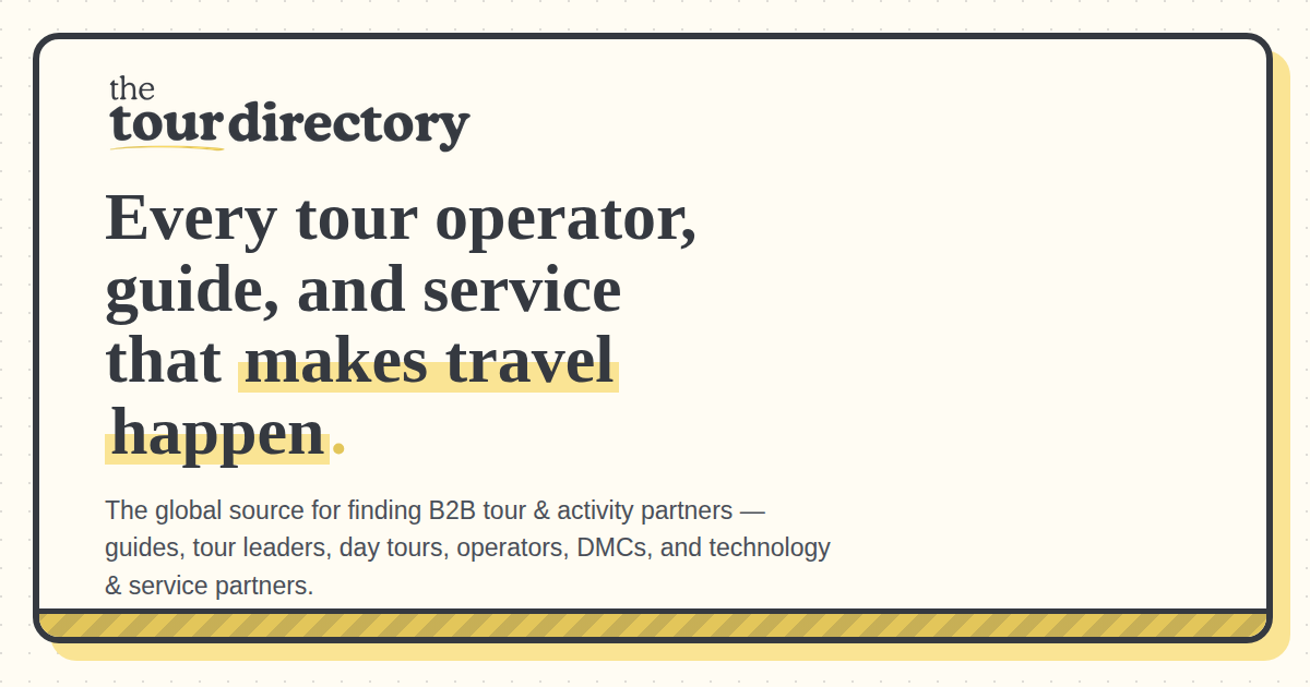 Tour Operatators Tour operators and guides in Scotland · The Tour Directory